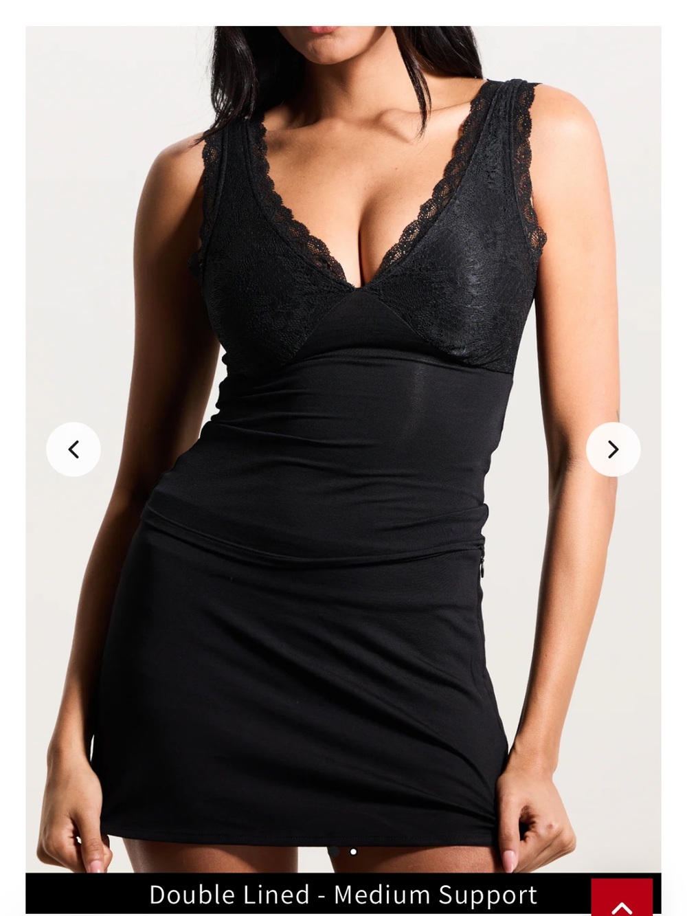 NWT Klassy Lace V Neck Tank